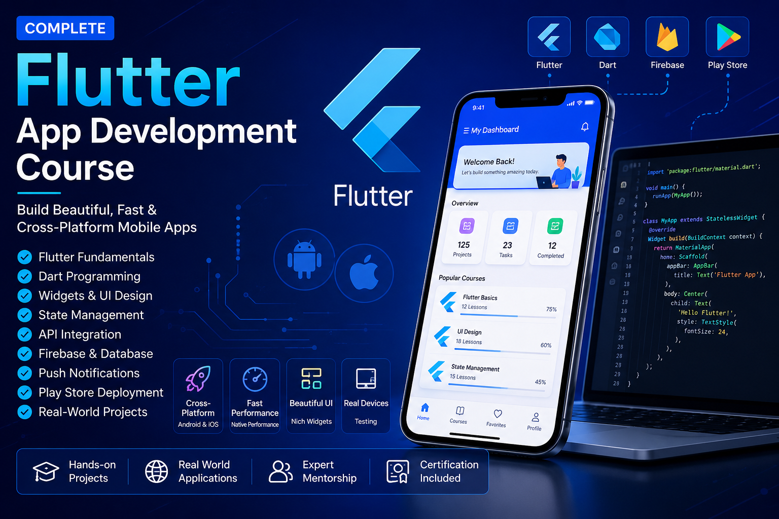 Flutter App Development Course