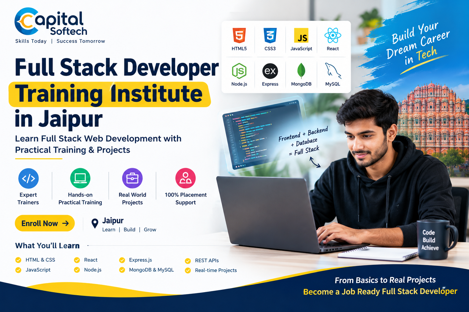 Full Stack Developer Training Institute in Jaipur