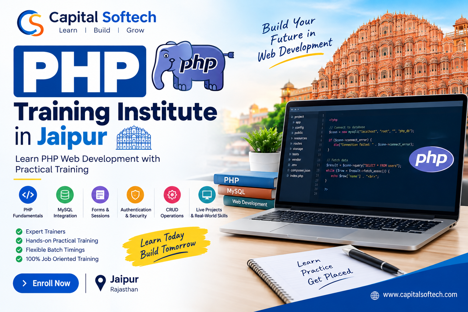 Best PHP Training Institute in Jaipur